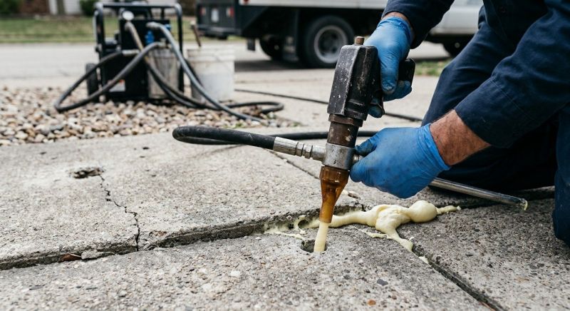 Concrete Leveling in Columbus, OH