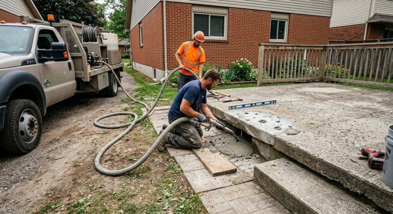 Concrete Patio Raising in Miami Dade County, FL
