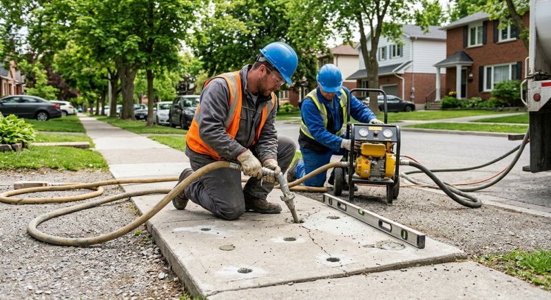 Concrete Settlement Repair in Corpus Christi, TX
