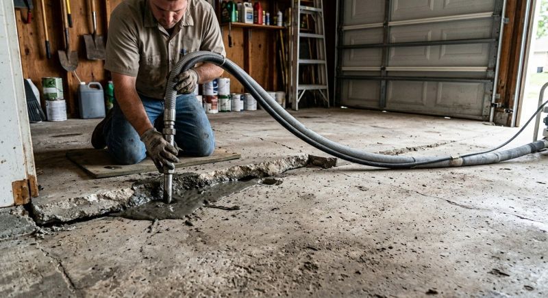 Garage Settling Repair in Denver, CO