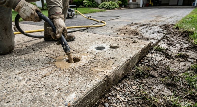 Sunken Slab Repair in Columbus, OH